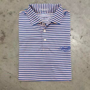 B Draddy Men's Performance Golf Polo Kiawah Island Ocean Course Logo